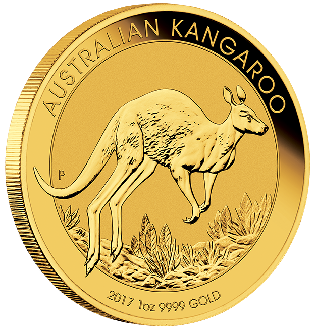 1oz Gold Nugget / Kangaroo