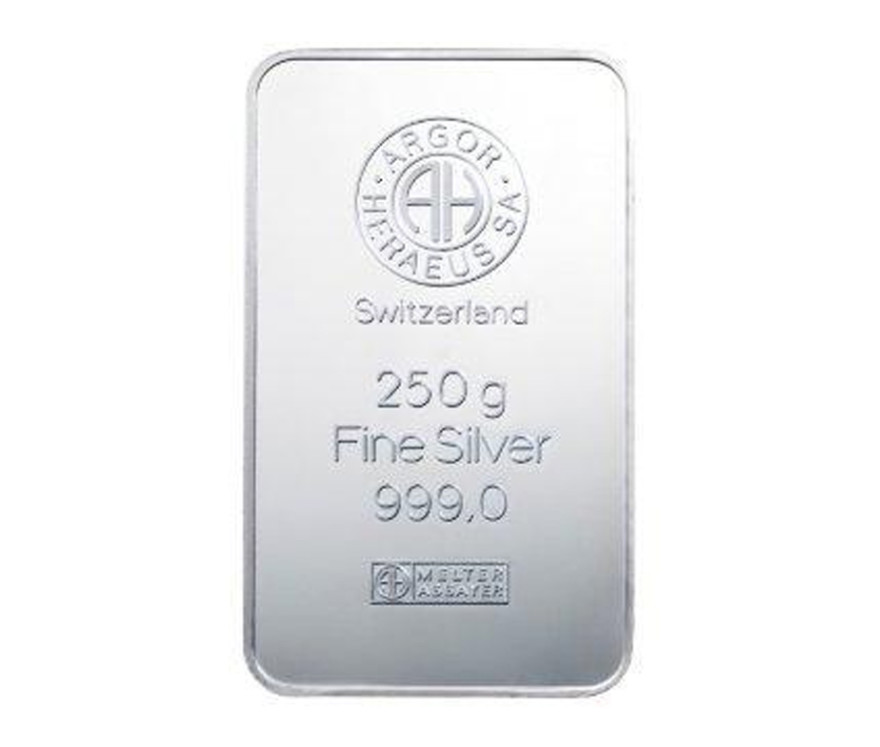 250g silver bar