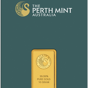 10g gold bar Perth Mint