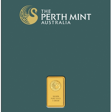 5g gold bar Perth Mint