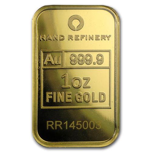 1oz Rand Refinery gold bar