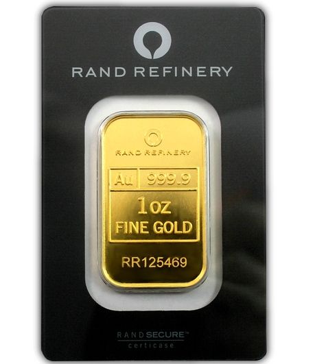 50g Rand Refinery gold bar