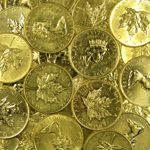 Set Maple Leaf Coins
