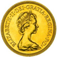 1 Pound Gold Elisabeth / Diadem